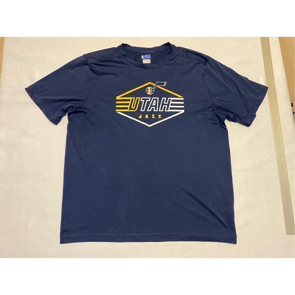 Utah Jazz Shirt Mens Extra Large NBA Basketball Performance Athletic Tee